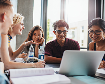 Collaborative Learning - Students working in groups