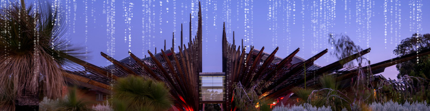Stylised image of ECU Joondalup Campus Building 1