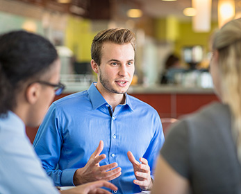 ECU Students discusss career options