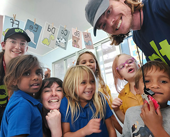 Teach Learn Grow Teachers and School Students