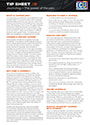 Journaling tip sheet